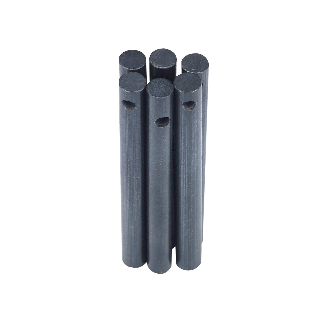 Survival Kit, 6PCS Drilled Ferrocerium Rod Fire Starter, Magnesium Fire Steel Rods, Must-Have for Emergency