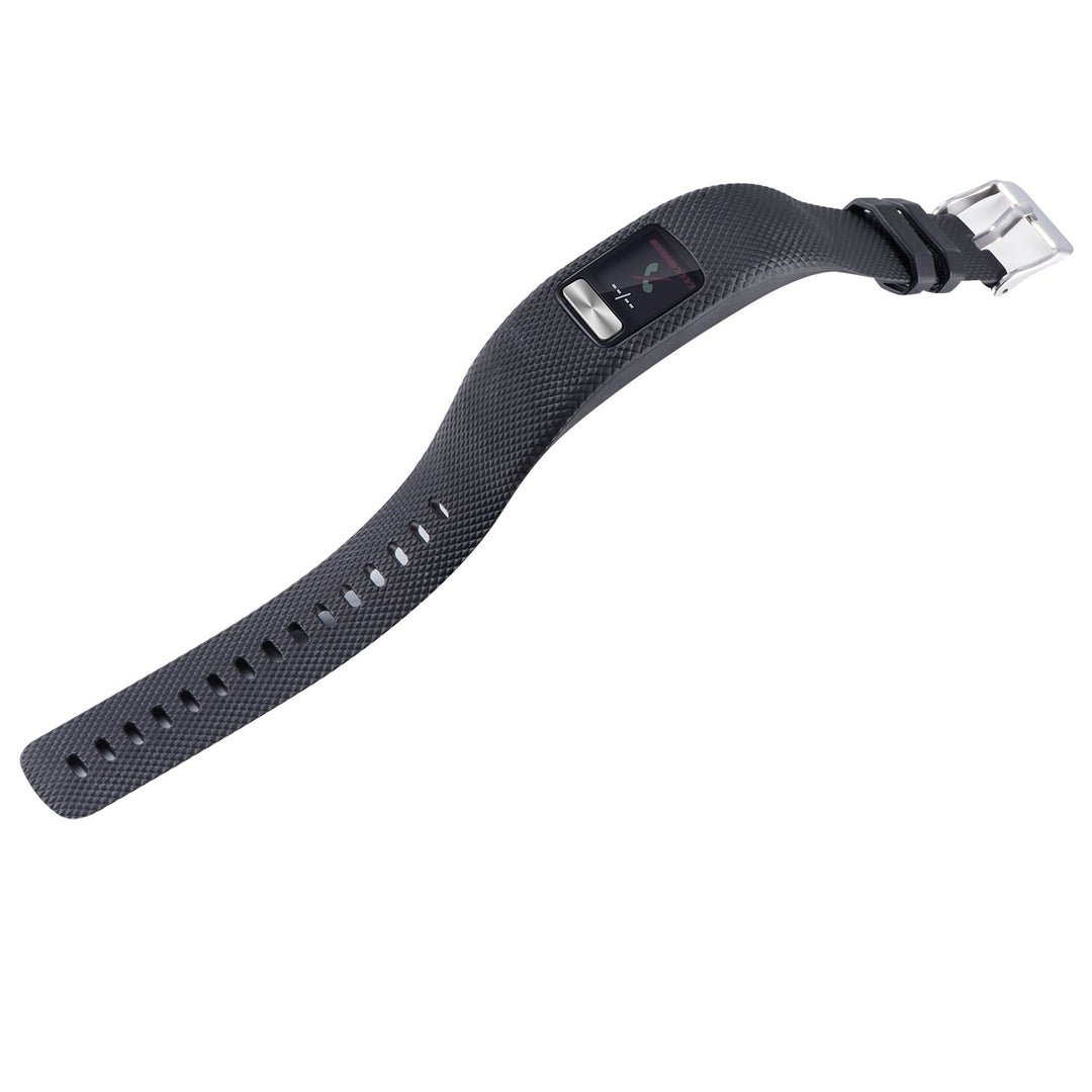 Garmin Vivofit 4 Bands, Silicone Replacement Band for Garmin Vivofit 4, with Secure Metal Watch Clasp Buckle Wristband Strap Women Men (10-Pack, 10 Colors, Large)