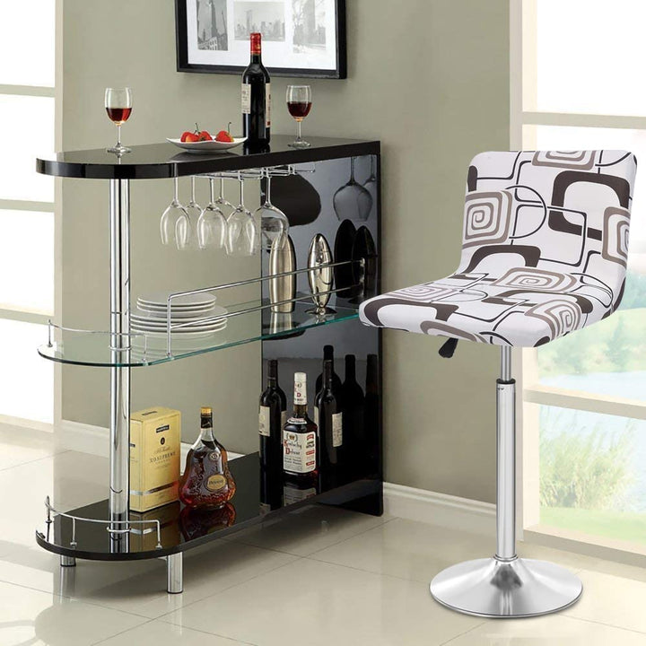 MOCAA Stretch Slipcover Chair Protectors for Short Back