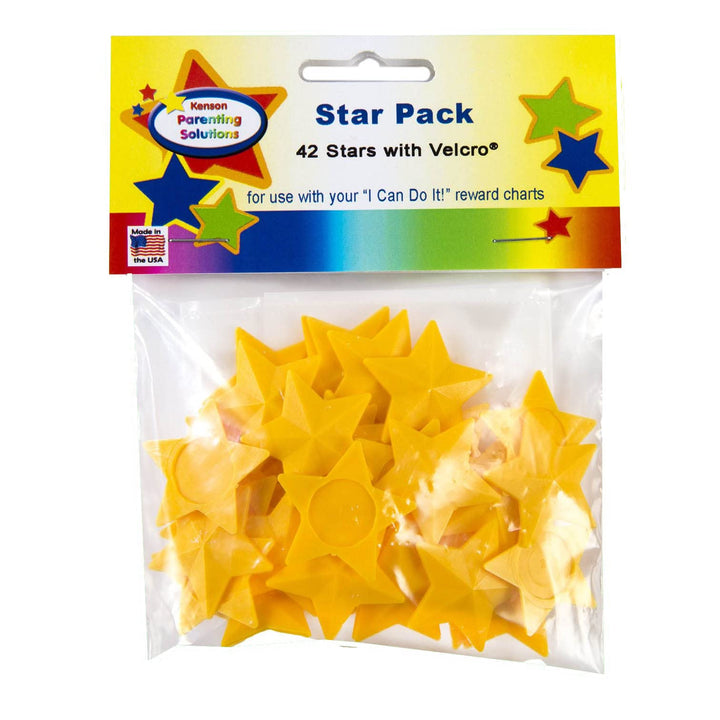 “I Can Do It!” Reward Chart 42-Count Gold Stars Supplemental Pack – Ages 3 to 10