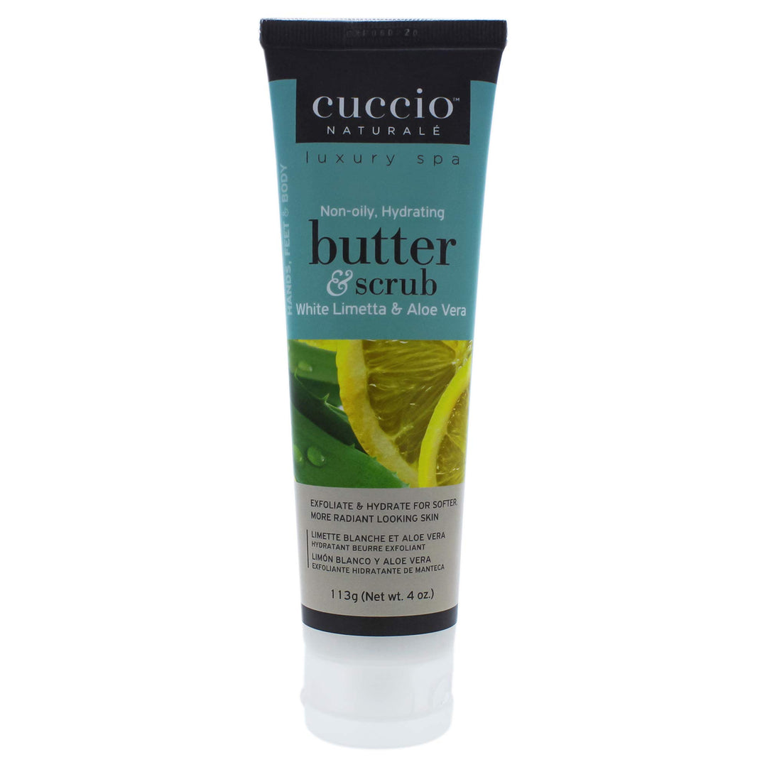 Cuccio White Limetta &amp; Aloe Vera Butter &amp; Scrub 4...