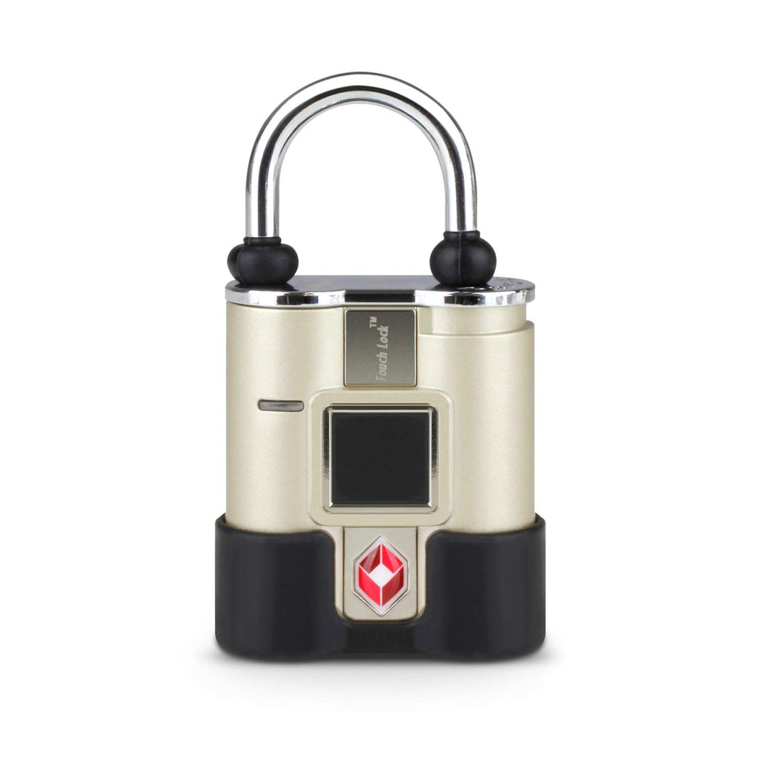 Bio-Key TouchLock TSA Approved All Weather Keyless Bio-Lock with Fingerprint Recognition - Touchscreen (ATLTSAF), Silver