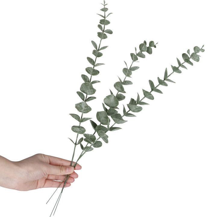 FUNARTY 15pcs 18 Tall Eucalyptus Stems Decor Artificial