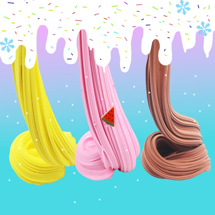5 Pack Butter Slime Kit,Birthday Gifts For Kids,Party Favor For Girls &amp; Boys,Non Sticky,Super Soft Sludge Toy.