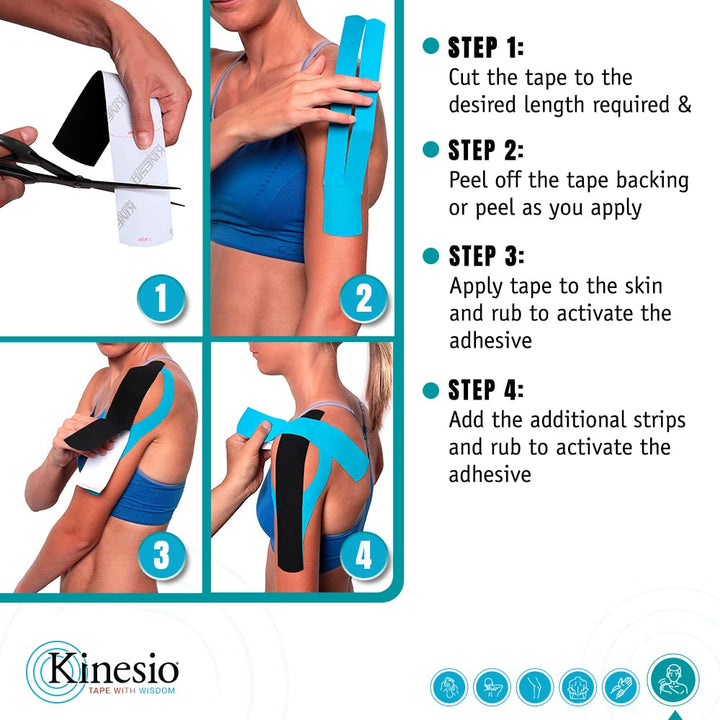 Kinesio Pre-Cut Application Shoulder Tape