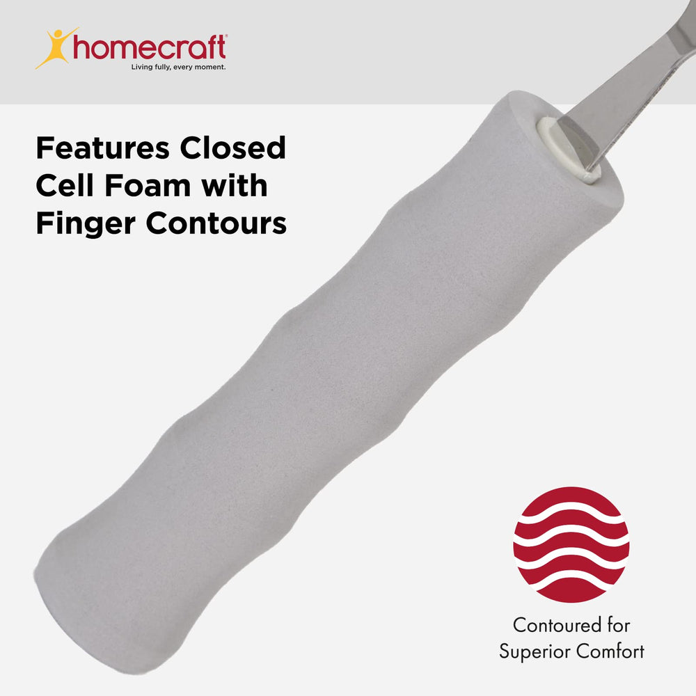 28606 Homecraft Lightweight Foam-Handled Grip Spoon