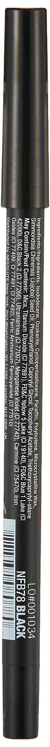 Waterproof Gel Eye Liner, Black, 2g