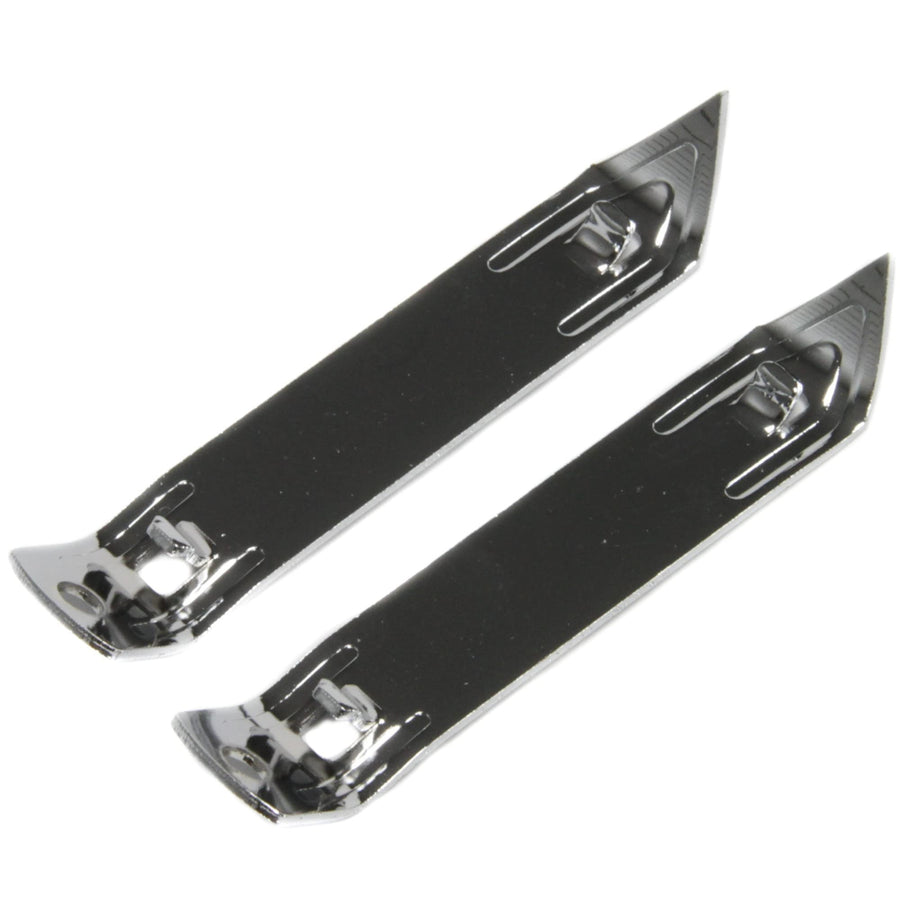 Select Durable Plated Iron Bottle Opener, 4.5 inches in length 2 piece set, Gray