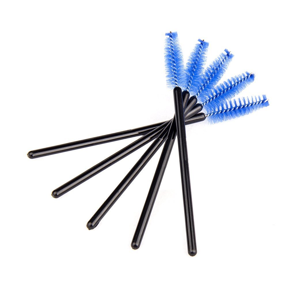 50 Pcs Disposable Mini Eyelash Eye Lash Makeup Brush Ma