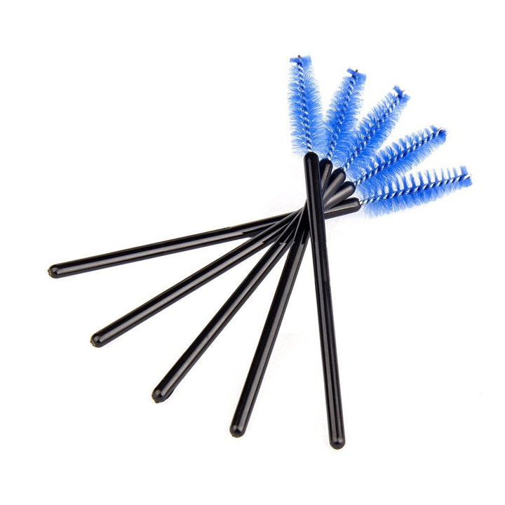 50 Pcs Disposable Mini Eyelash Eye Lash Makeup Brush Ma
