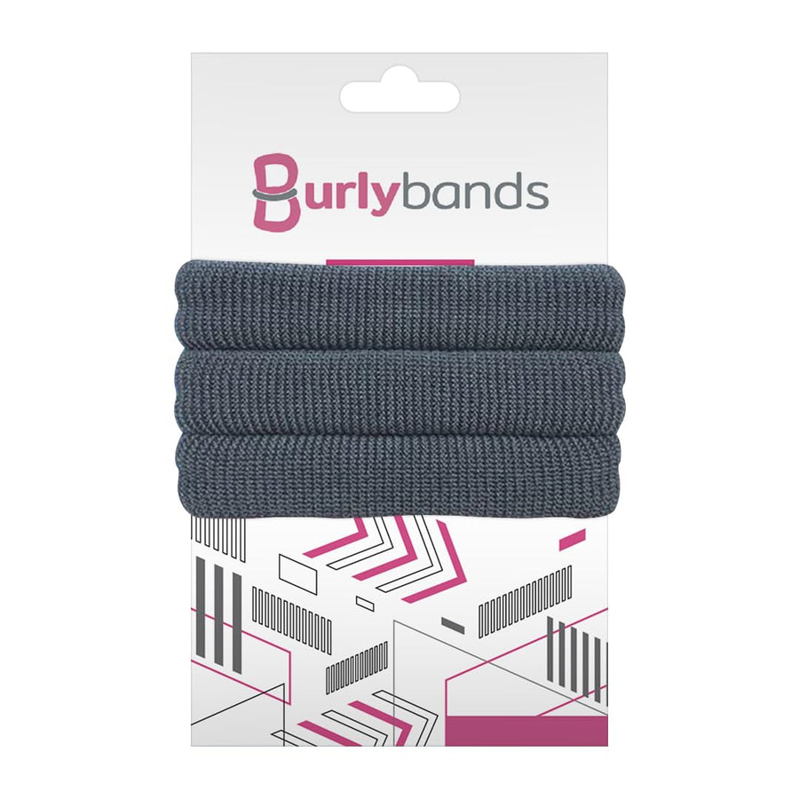 - The Ultimate Hair Ties for Thick Heavy or Curly Hair. No Slipping Damage Breaking or Stretching Out. Seamless Ponytail Holders Scrunchies Sports Hair Ties for Thick Hair (Dk Gray 3 Pcs)