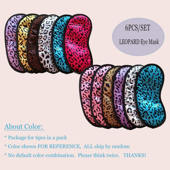 Ayygift New Woman Leopard Eye-shade Sleeping Cover Rela
