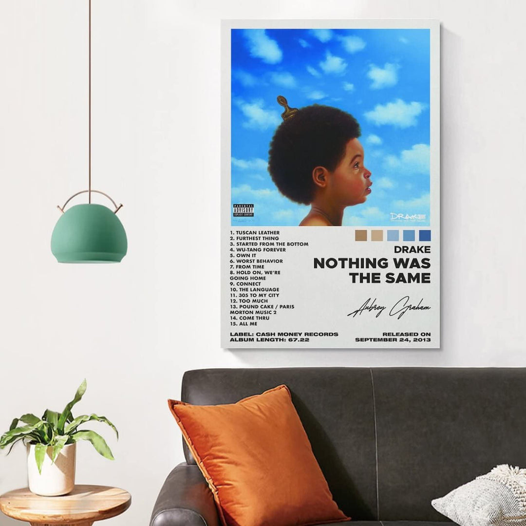 OFITIN Drake Poster Nothing Was The Same Album Cover Po
