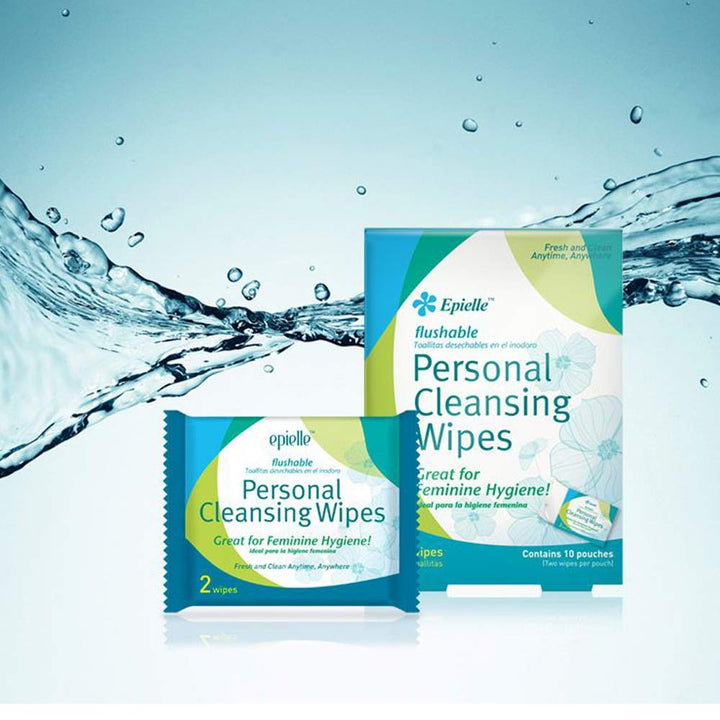 Epielle Personal Cleansing Wipes-20ct (2 Pack)