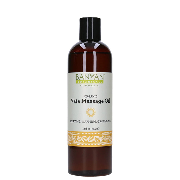Vata Massage Oil- Certified Organic, 12 oz