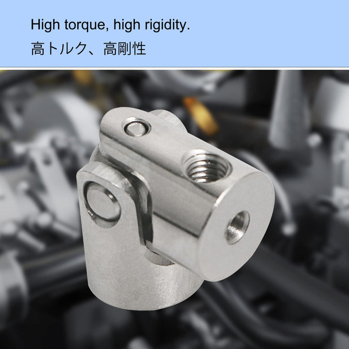 2.3mm to 4mm Rotatable Universal Joint Coupling Shaft Stepper Motor, Length 23mm / 0.91, Coupler Connector with Screw for 3D Printer, RC Robot, Car Boat Shaft, DIY Encoder, CNC Machine 4 Pcs