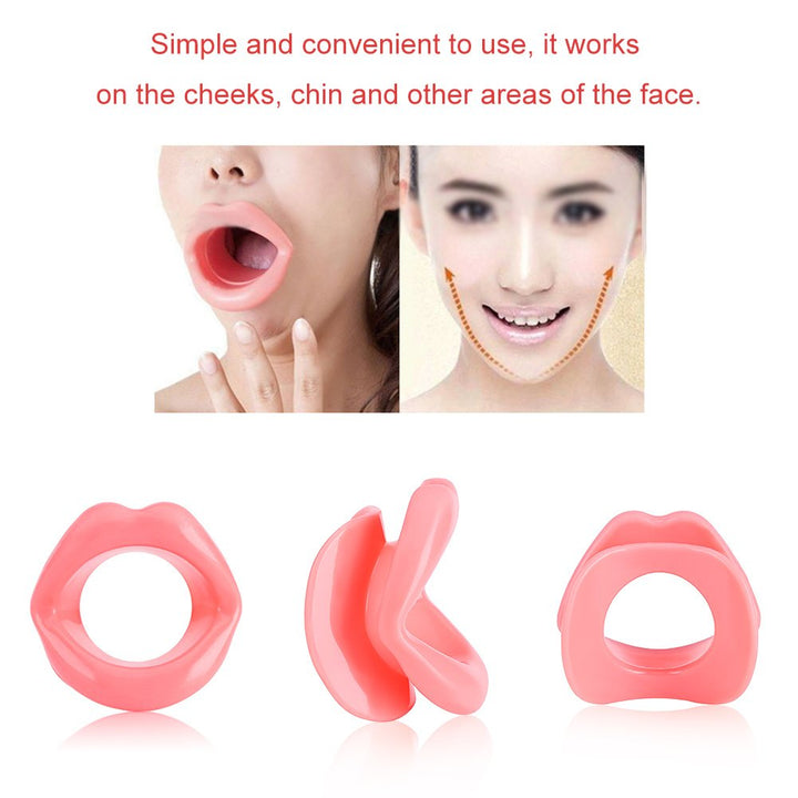 Facial Slimming Tool,Silicone Face Lifting Lip Exercise