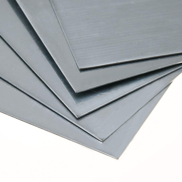 LTKJ 5Pcs High Purity 99.9% Pure Zinc Zn Sheet Plate Metal Foil 100mm x 100mm x 0.5mm for Science Lab