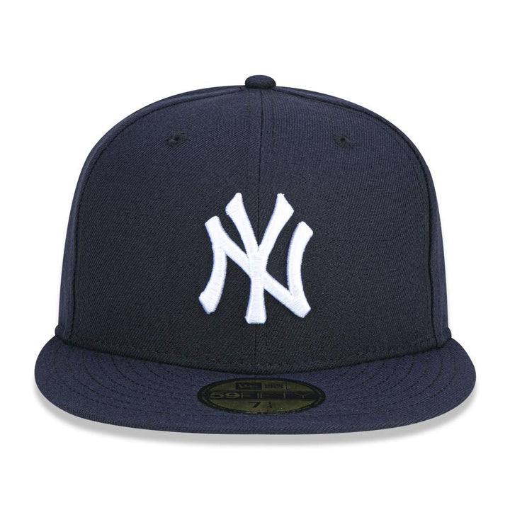 Mens New York Yankees MLB Authentic Collection 59FIFTY Cap (7 1/4, Navy)