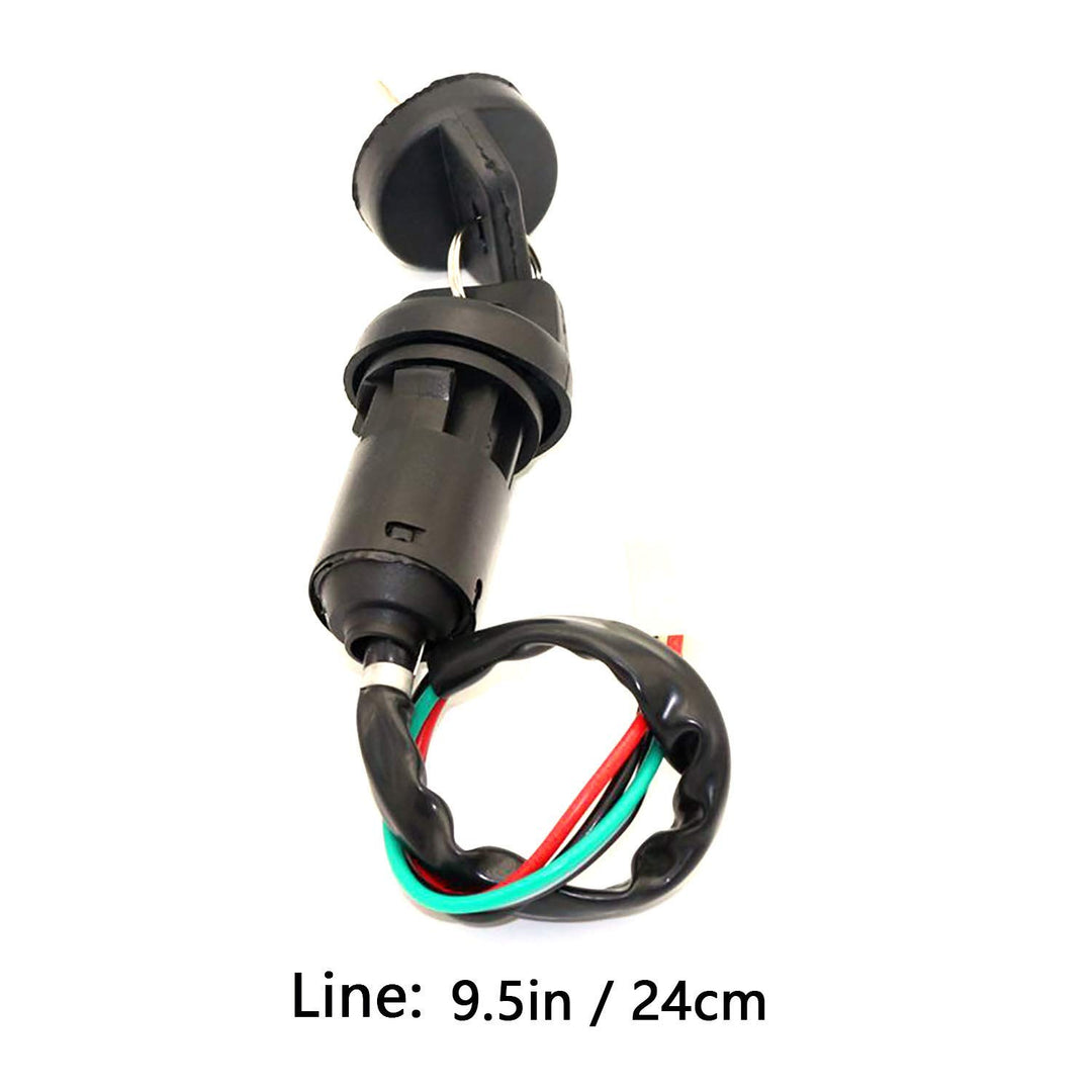 4 Wire Ignition Key Switch for 50cc 110cc 125cc 250cc Pit Quad Dirt Bike ATV Motorcycle Parts Dust Proof Key Case