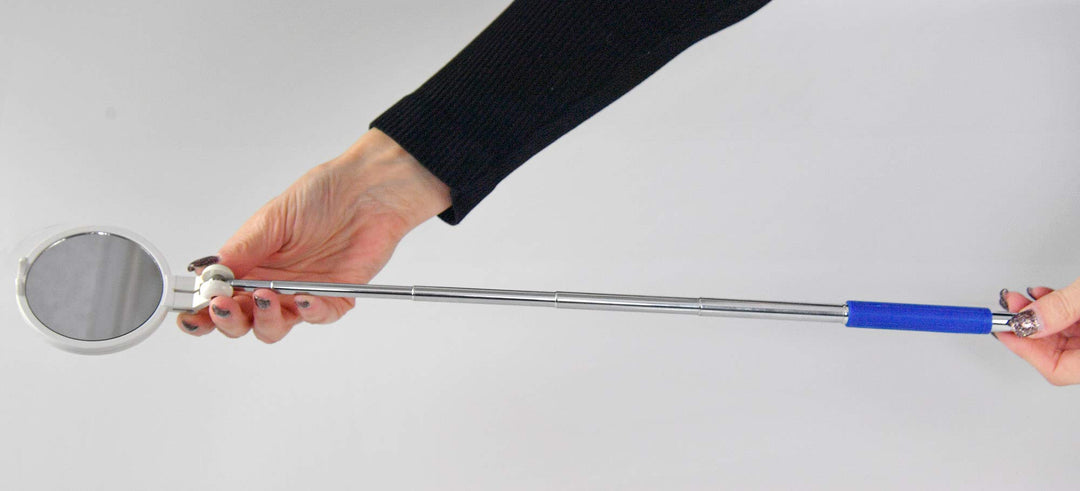 HOME-X Telescoping Self Examination Mirror, Retractable