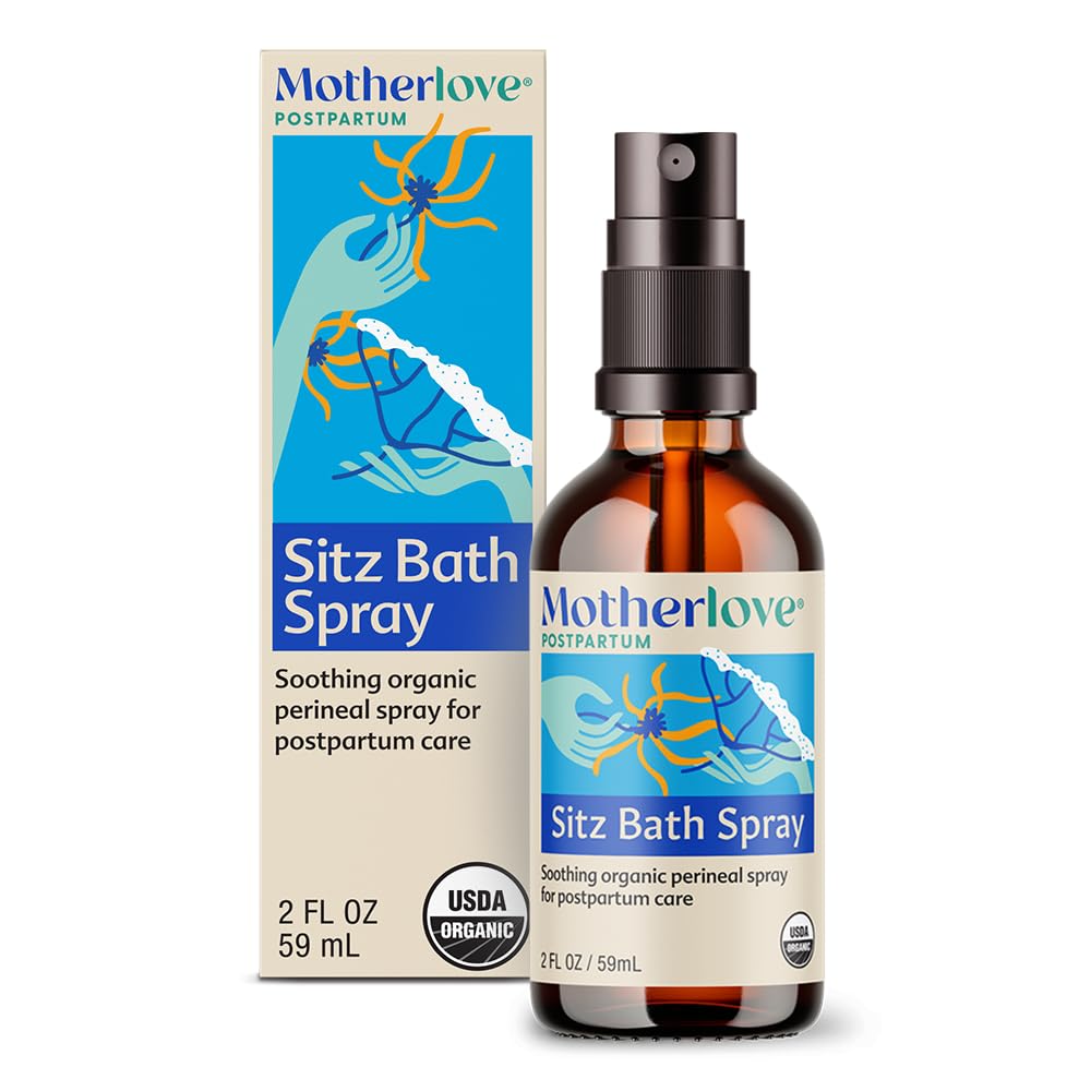 Motherlove Sitz Bath Spray (2 oz) Sitz Bath for Postpar