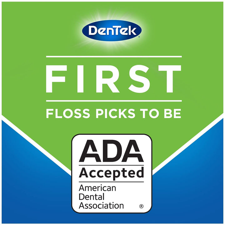 Dentek Triple Clean Floss Picks, Fresh Mint 90 each by Dentek