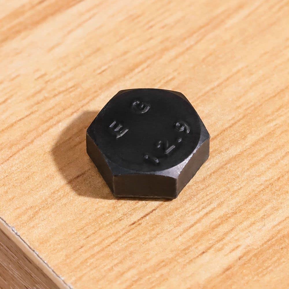 M10-1.5 x 35mm (10 Pcs) Black Hex Bolt, Black Hex Head Screws Bolts, Alloy Steel, Grade 12.9, Black Oxide Finish, Fully Threaded, Standard DIn933