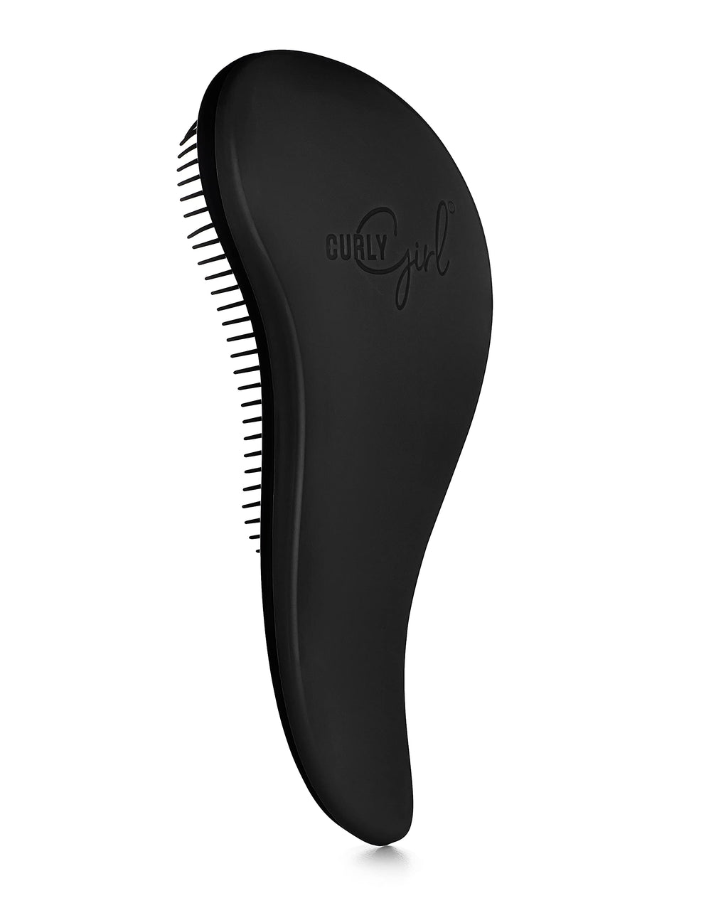 Breeze Thru Detangling Brush | Hair Detangler Hairbrush for Adults & Kids | Gets Rid of Tangles & Knots in Natural, Curly, Straight, Wet or Dry Hair (Black)