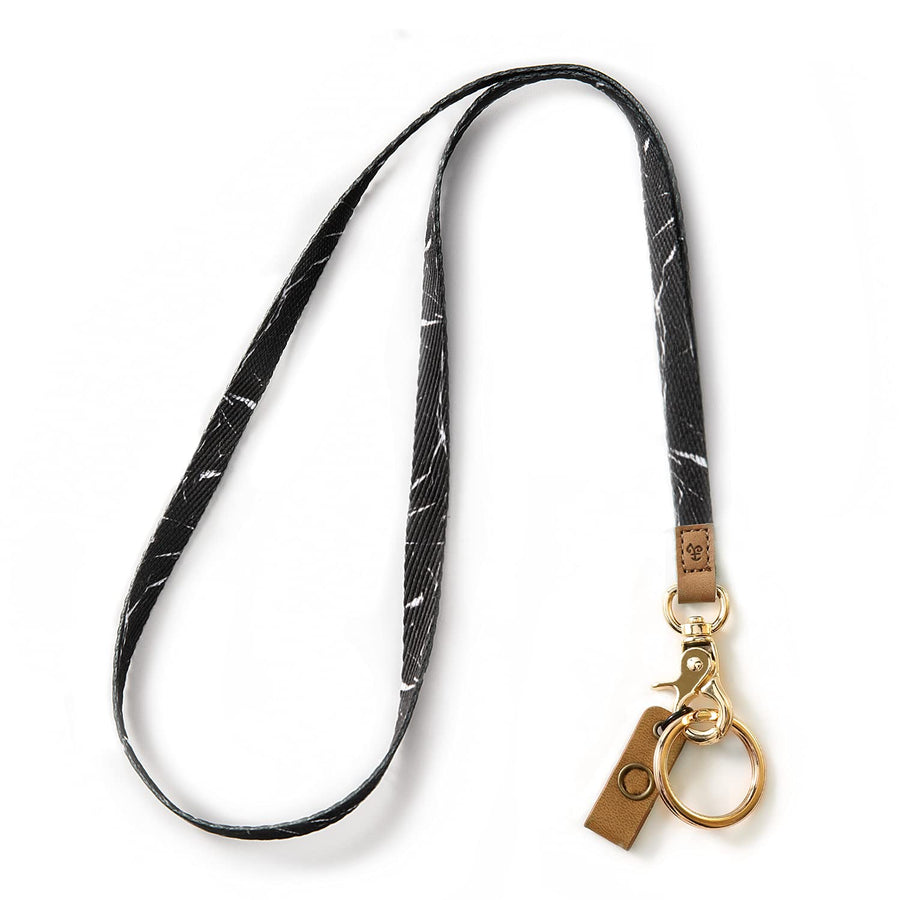 MNGARISTA Neck Keys Lanyard for Women, Durable Floral I