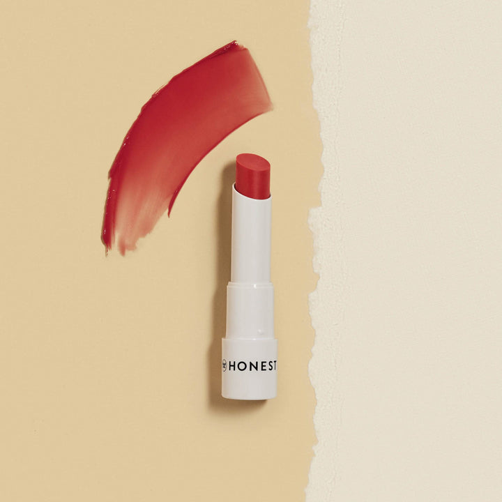 Moisturizing Vegan Tinted Lip Balm | Antioxidant-rich Acai Extracts + Avocado Oil | Paraben Free + Cruelty Free | Blood Orange
