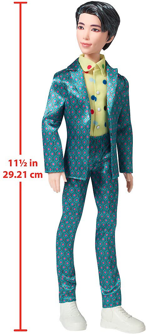 BTS 11-in RM Fashion Doll, Based on Bangtan Boys Global Boy Band, Highly Articulated Figure, Toy for Boys and Girls Age 6 and Up.