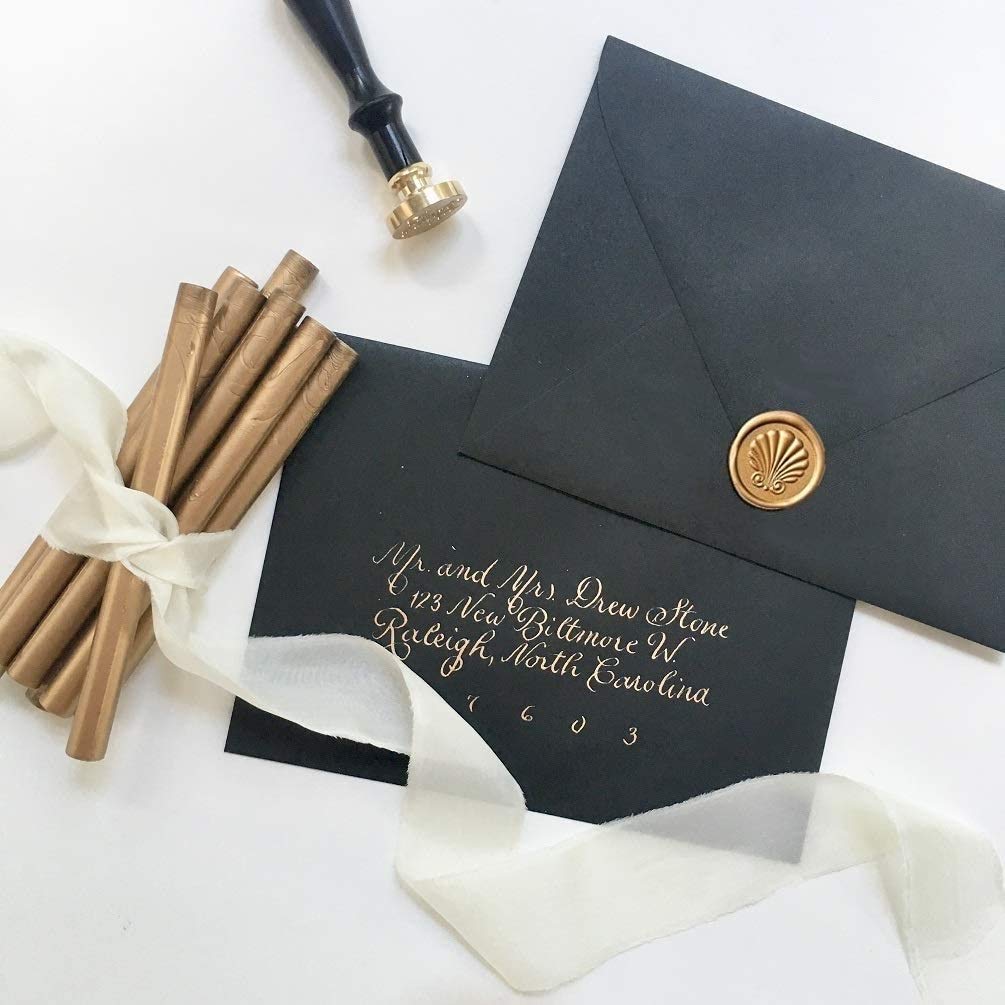 UNIQOOO Mailable Glue Gun Sealing Wax Sticks for Wax Se
