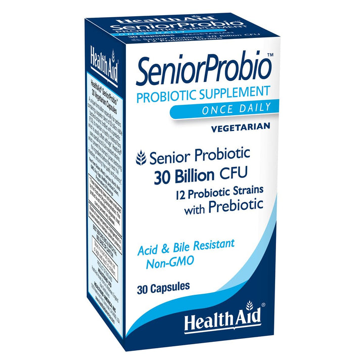 Seniorprobio 30 Caps, Once Daily, 30 Billion with Prebi