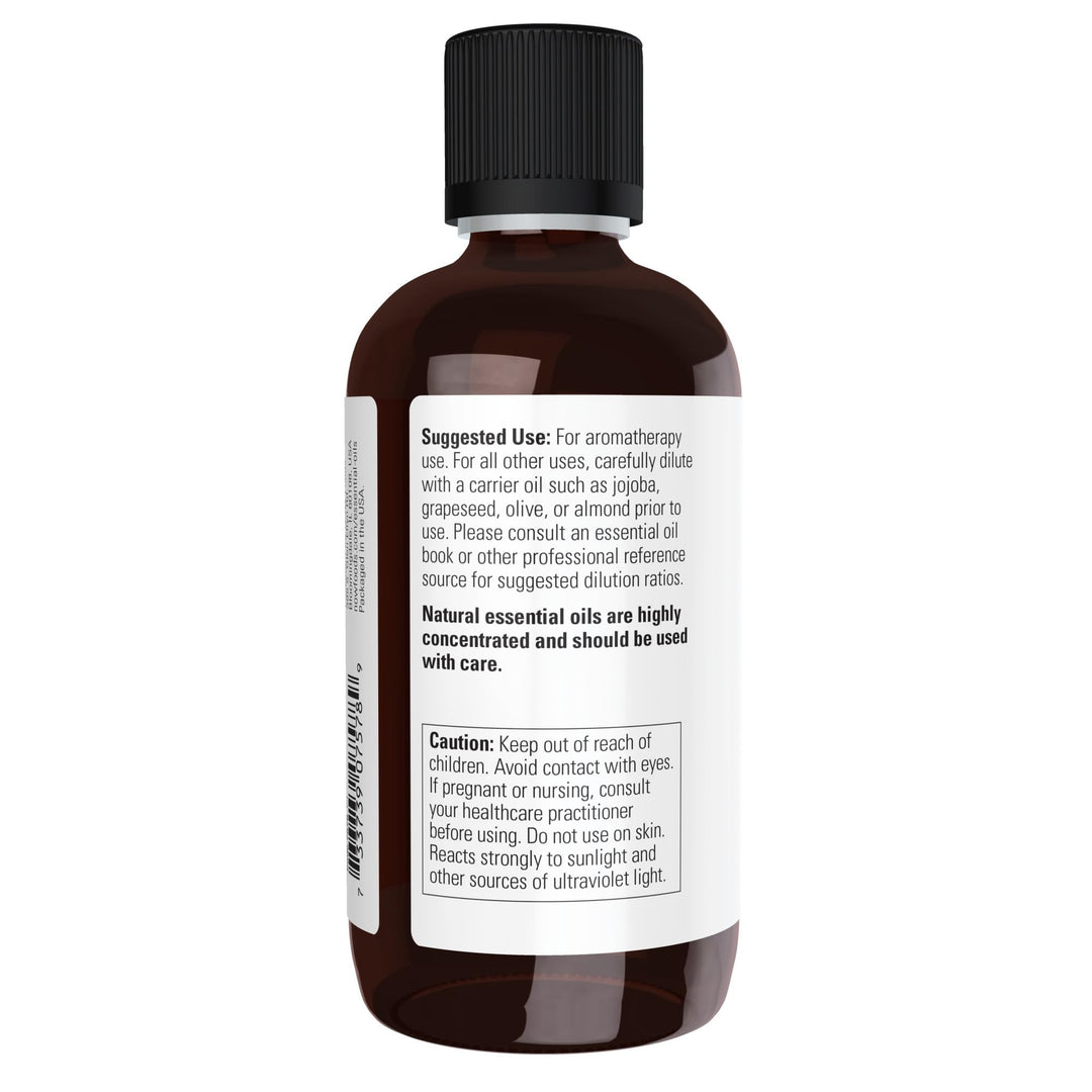 NOW Essential Oils, Orange Oil, Uplifting Aromatherapy 