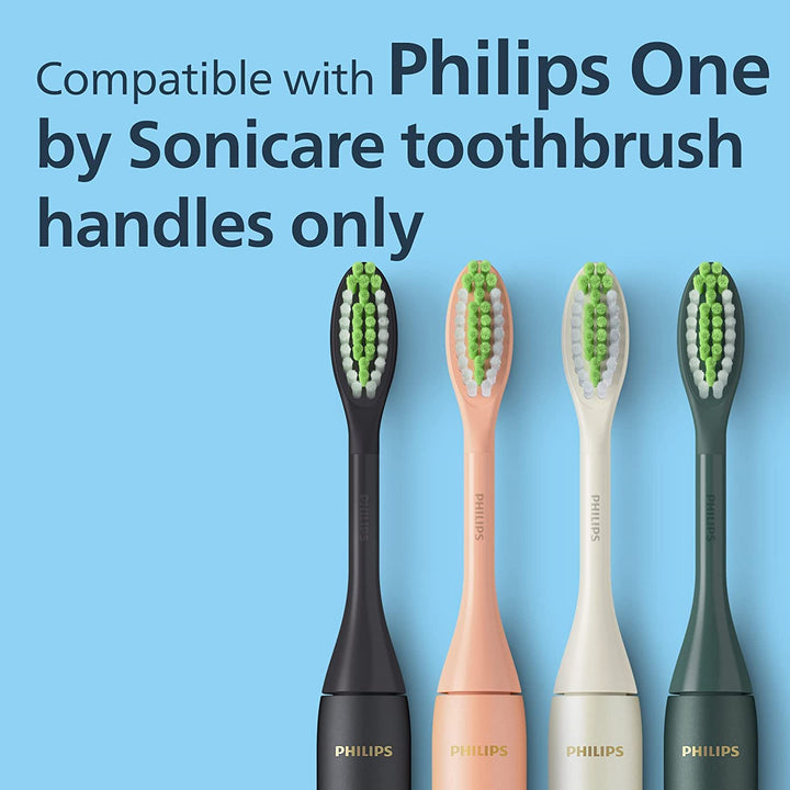 Philips One by Sonicare, 2 Brush Heads, Sage Green, BH1