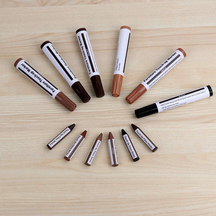 Furniture Repair Kit Wood Markers - Set of 13 - Markers