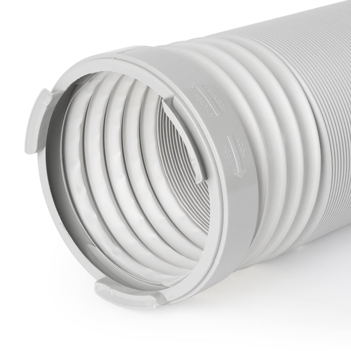 Portable Air Conditioner Exhaust Hose Connector 5.9 Inch Round Tube Adapter Exhaust Hose Coupler for Air Conditioning Exhaust Port