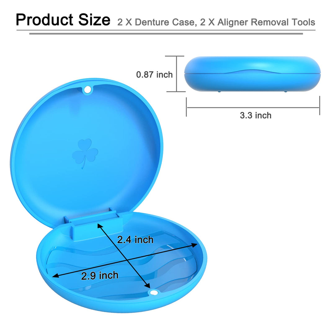 Retainer Box Retainer Case Retainer Container Partial Mouth Guard Container Case Denture Box