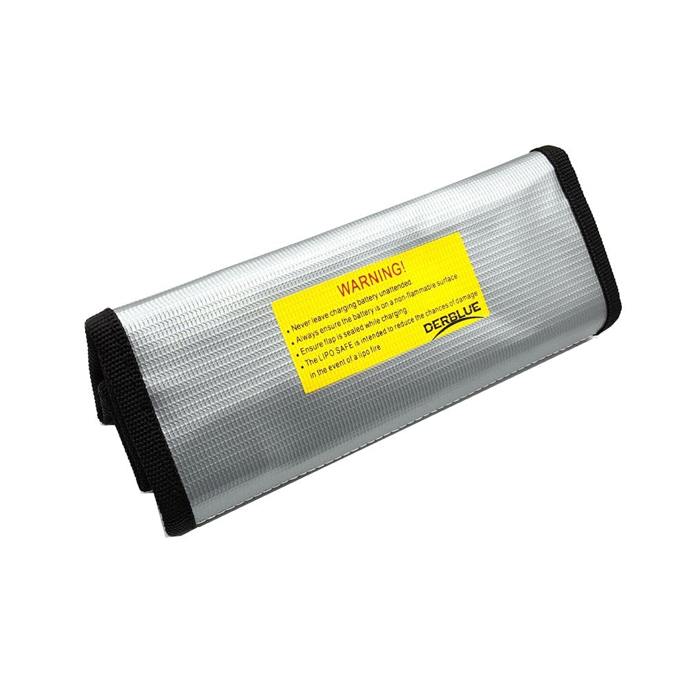 2pcs Fireproof Explosionproof Lipo Battery Safe Bag Lipo Battery Guard Safe Bag(185x75x60mm)