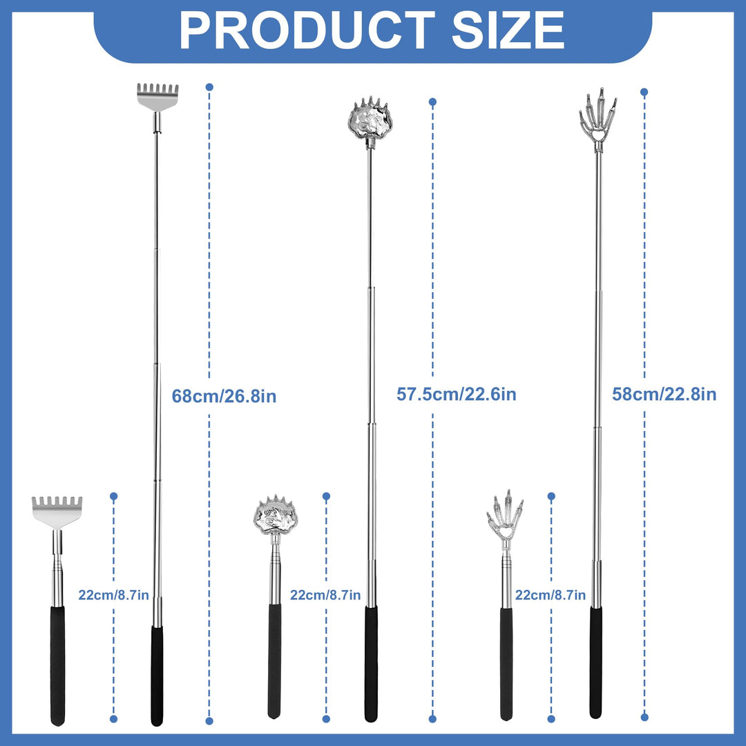 Backscratchers, Back Scratcher for Women Men 3PCS Inclu