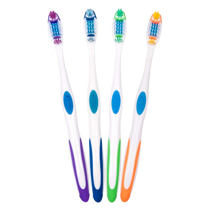RM Oral Whitening Cavity Defense Soft Toothbrushes, 4 C