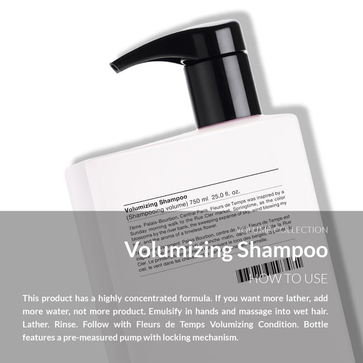 Fleurs de Temps Volumizing Shampoo 25 fl. oz.