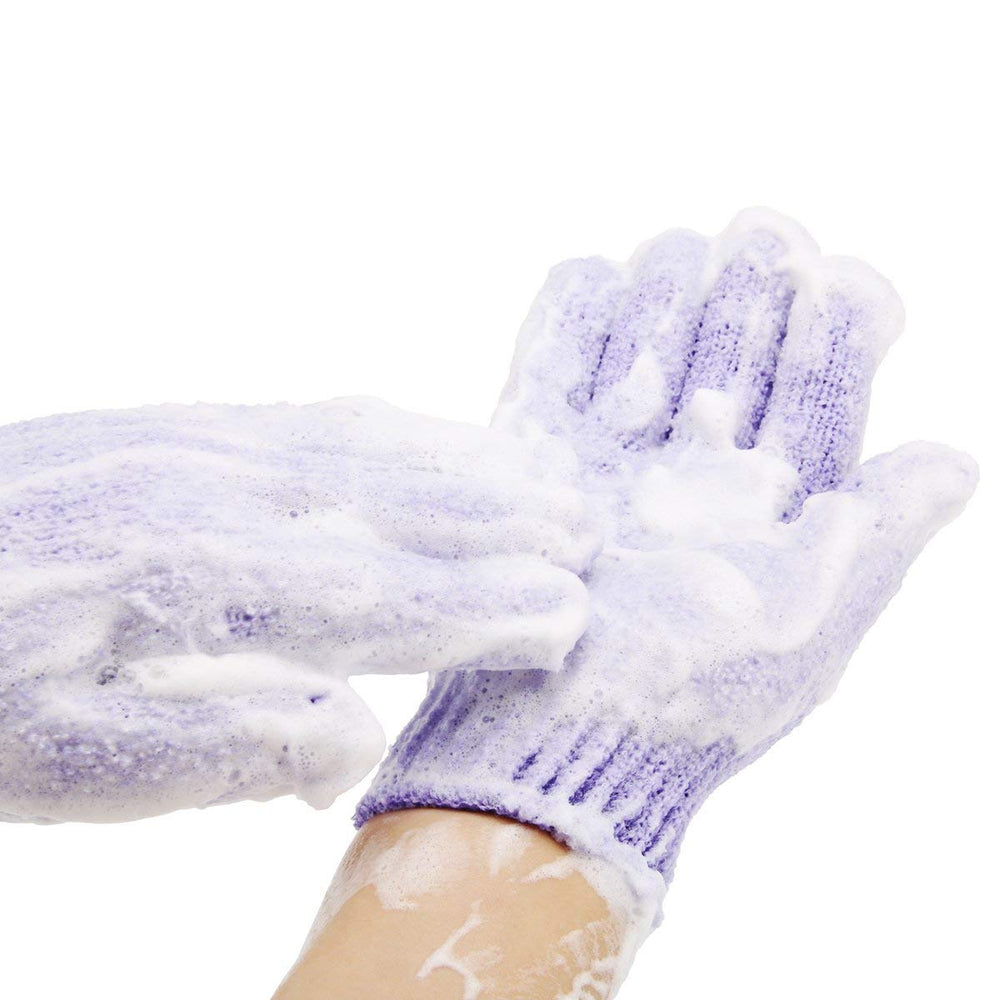 Codream 6 Pair Bath Exfoliating Gloves Nylon Shower Glo