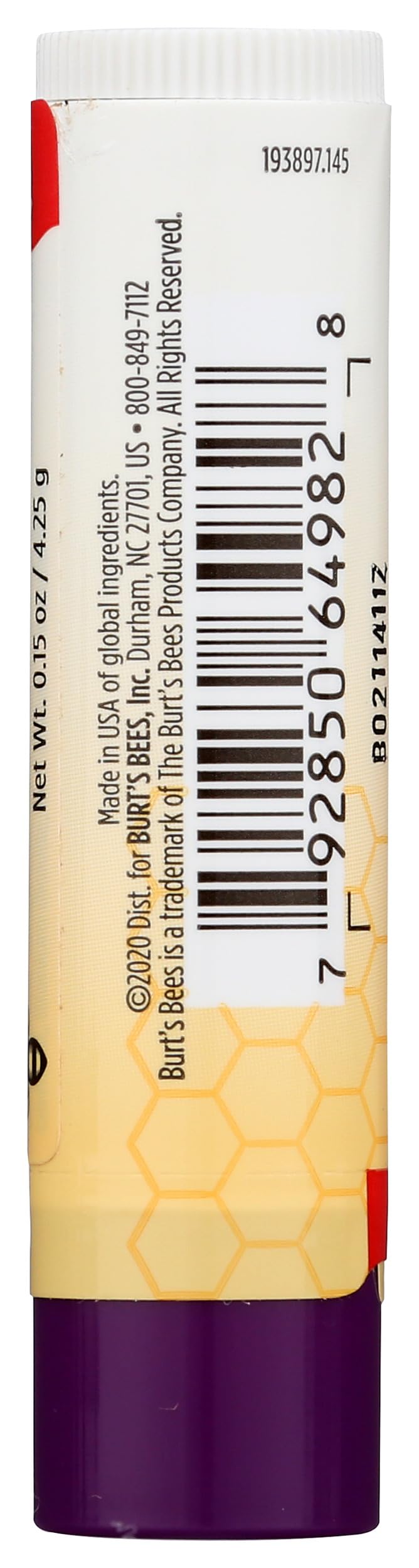 Burt&#39;s Bees Rescue Elderberry Lip Balm 4.25 g