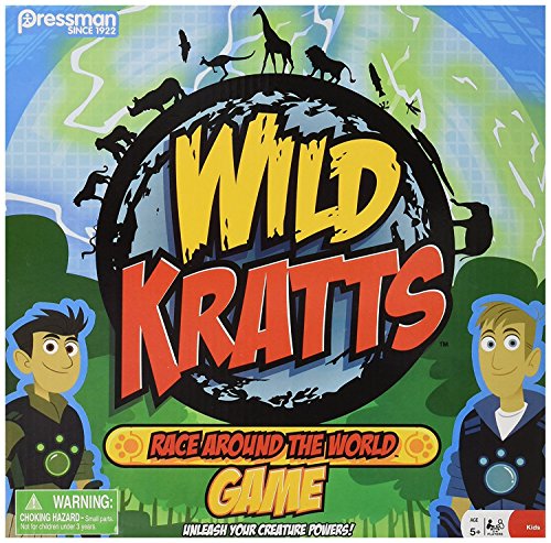 Wild Kratts Race Around the World Board Game Multicolor, 5