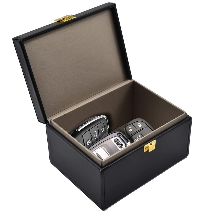 Faraday Box Key Fob Protector, RFID Signal Blocking Box, Faraday Box Signal Blocking Shielding Box for Car Key