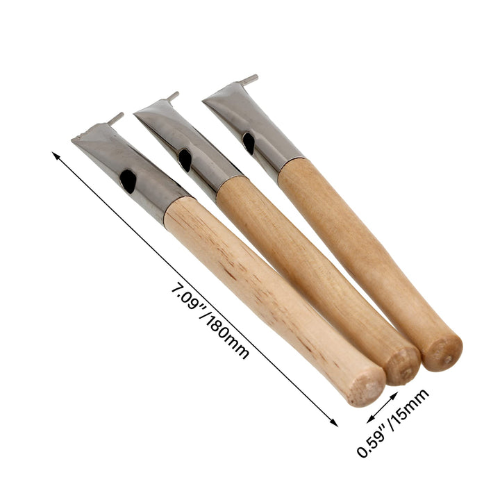 Pottery Batik Printing Pen for Painting Drawing on Fabric Cloth Clay Tool Pack of 3