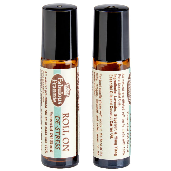Fabulous Frannie De-Stress Essential Oil Blend Roll-On 