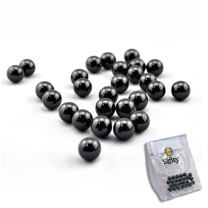 3/32 Inch Silicon Nitride Si3N4 Ceramic Bearing Balls 2.381mm G5 Ceramic Ball Bearings 25Pcs